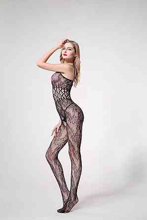 Эротический бодистокинг кружевной из сетки, женское секси белье,универсальный размер рост:145–185 см, One Size черный,70151 Каменец-Подольский