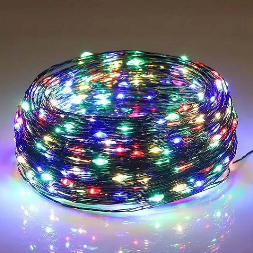 Світлодіодна гірлянда роса 100 Led 10м 8 режимів різнокольорова USB CW-G-100L10NUMC ColorWay Житомир