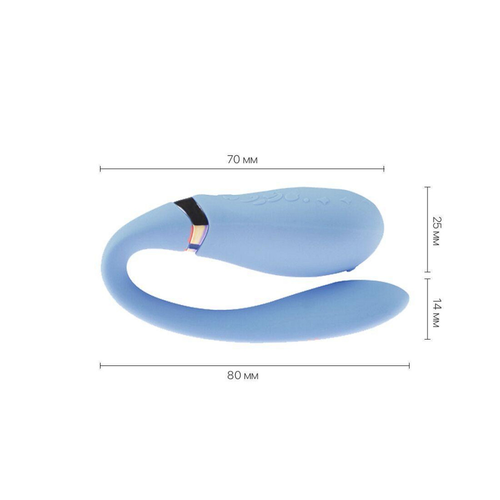 Смартвибратор для пар Zalo — Fanfan Royal Blue Sex Aura Киев - изображение 3