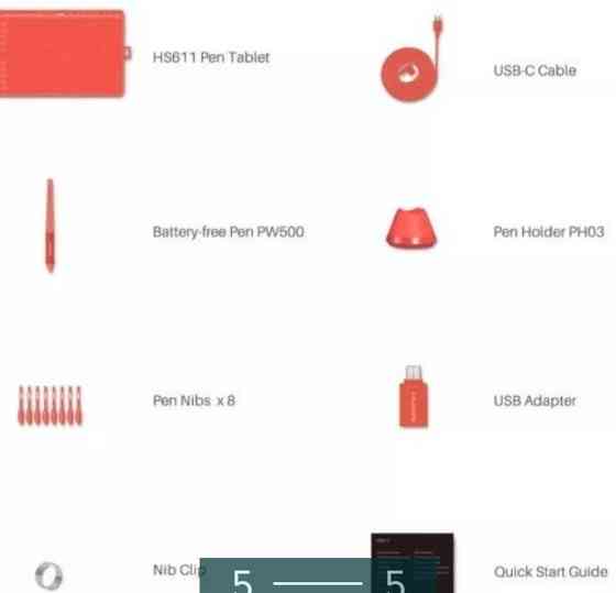 Графический Планшет: HUION HS611. Киев