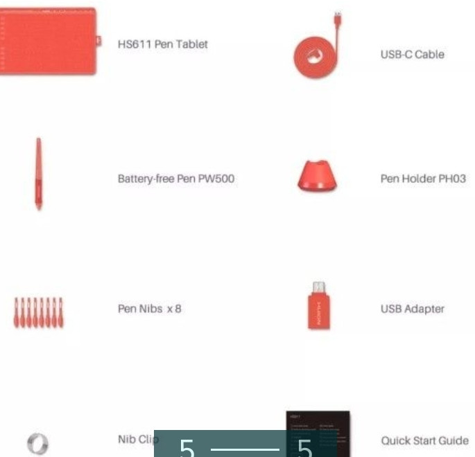 Графический Планшет: HUION HS611. Киев - изображение 5