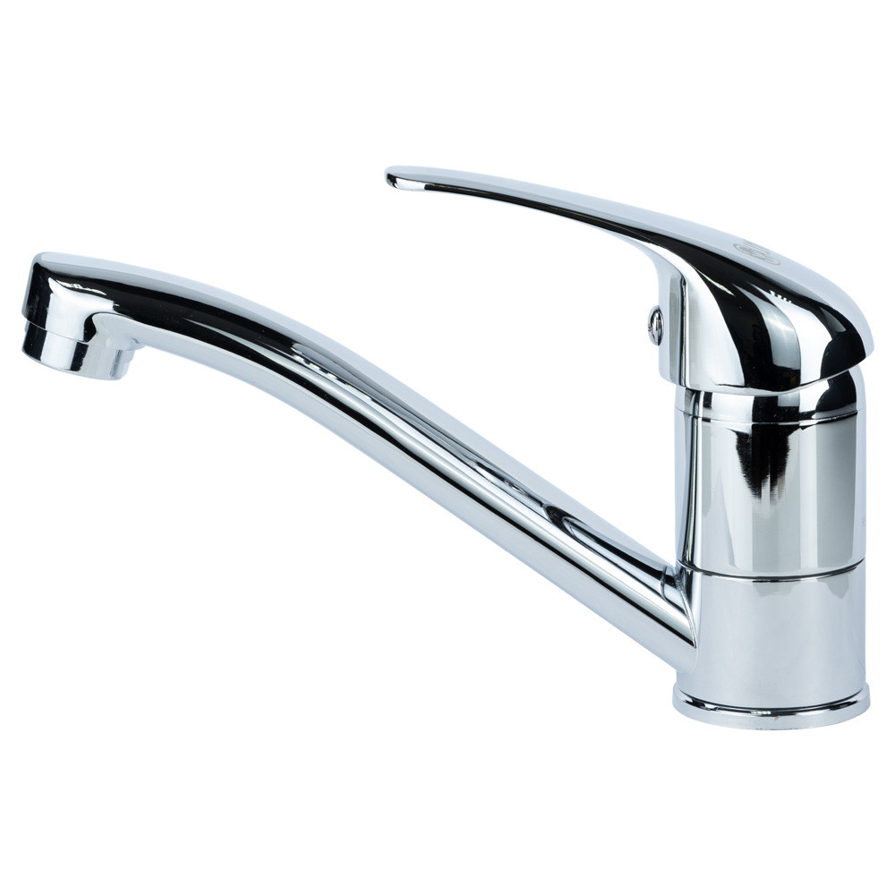 TAU Смеситель TN Ø35 для кухни гусак прямой 150мм на шпильке (КРАТНО 2ШТ) TAU TN-2B142C (984610 Киев - изображение 6