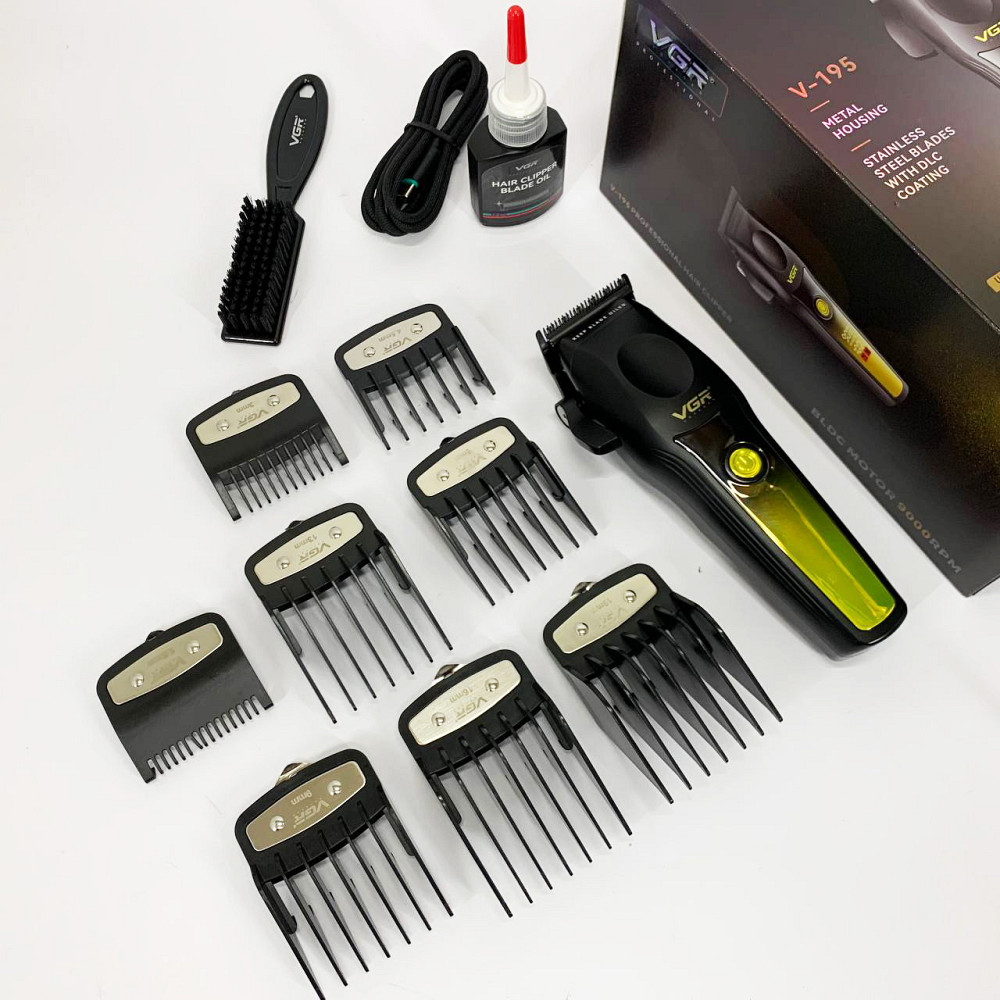 Перукарські машинки професійні, Бездротові машинки для стрижки, Стильна машинка для стрижки XL-36 Київ - фото 3