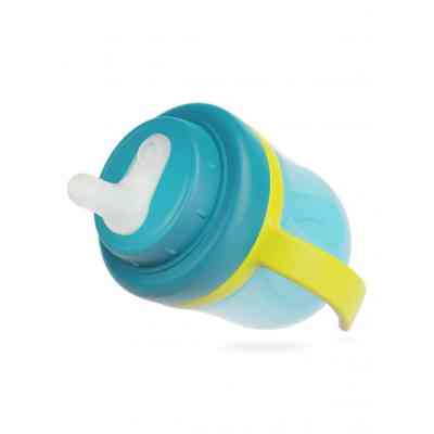 Поильник-непроливайка Baboo с силиконовым носиком Marine 200 мл Бирюзовая (90600) Винница