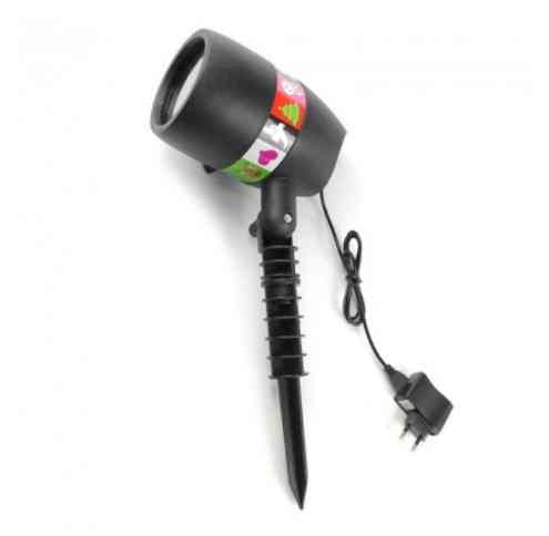 Вуличний лазерний проектор Star Shower Slide (12 слайдів) Київ