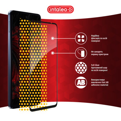Скло захисне Intaleo Full Glue MOTO G24 Power Black (1283126591747) Вінниця - фото 7