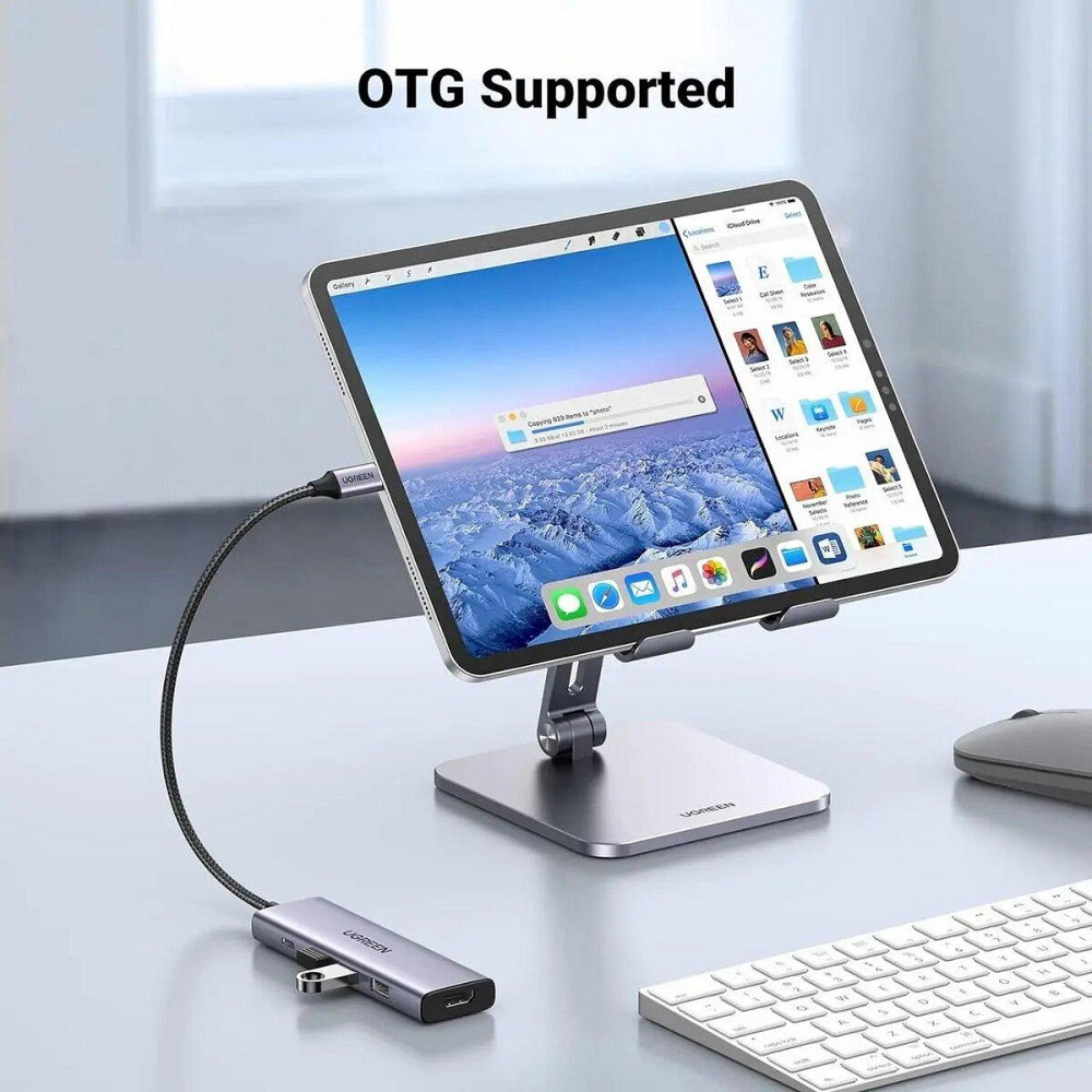 Хаб адаптер перехідник UGREEN USB-C Multifunction Adapter UGR-15597 Одеса - фото 6