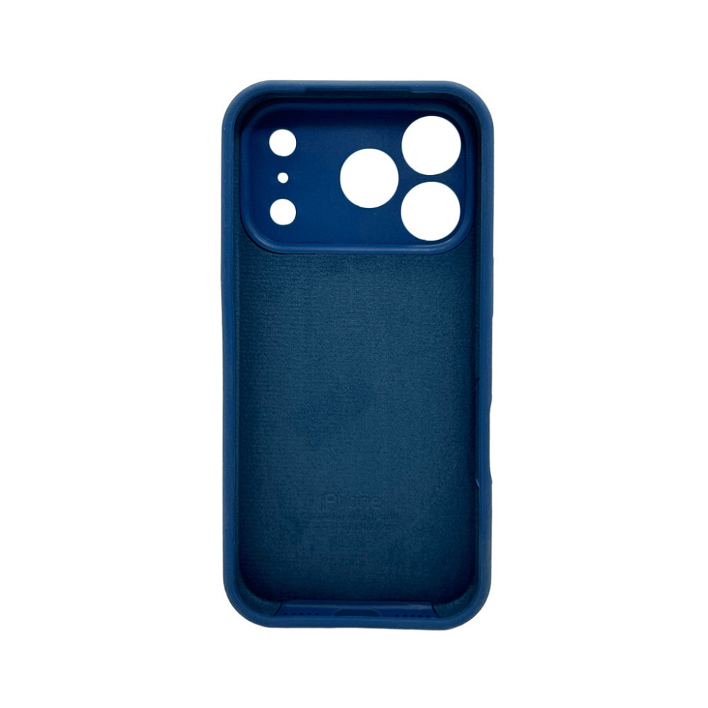 Чохол для смартфона Silicone Full Case AA Camera Protect for Apple iPhone 17 Pro 16 Pro,Blue Київ - фото 3