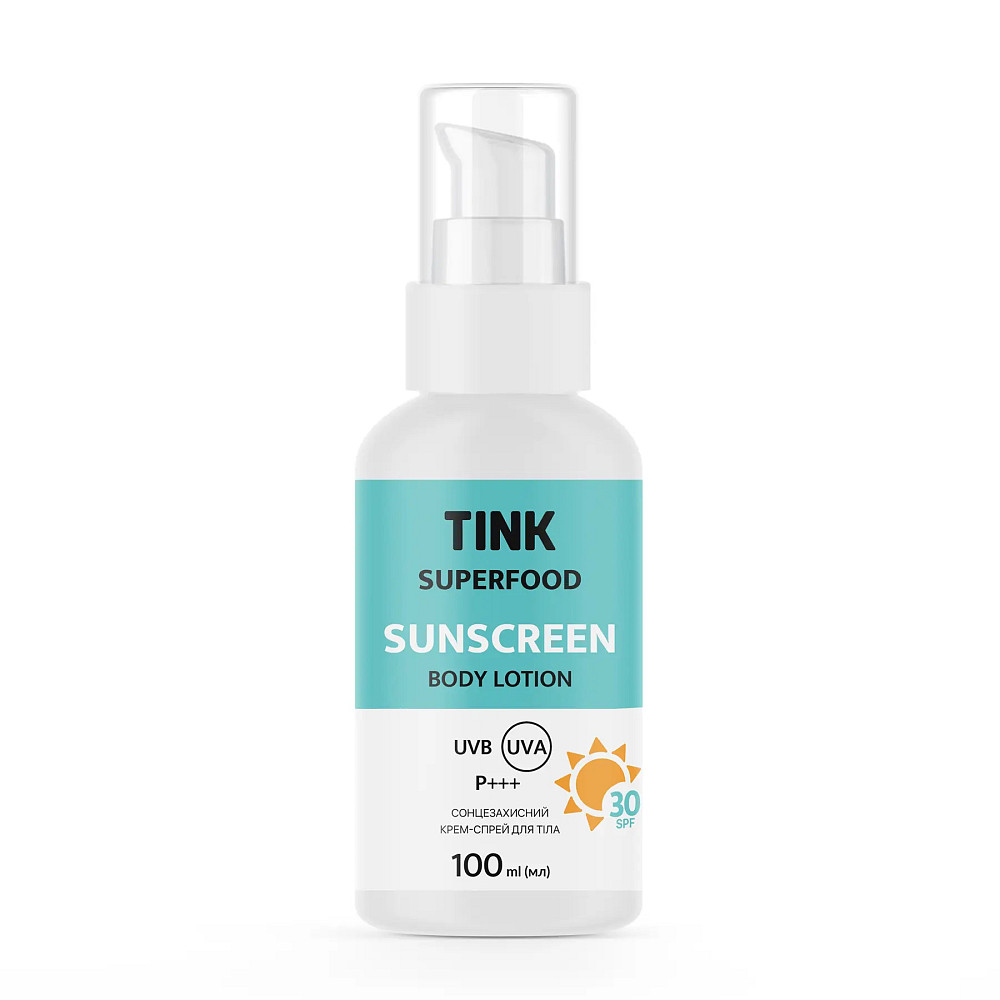 Сонцезахисний лосьйон для тіла SPF 30 Tink 100 мл Київ - фото 1