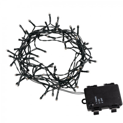 Гирлянда YES! Fun Уличная 70 LED Тепло-белая 4.9 м Статичная Таймер На батарейках (975062) Винница - изображение 2