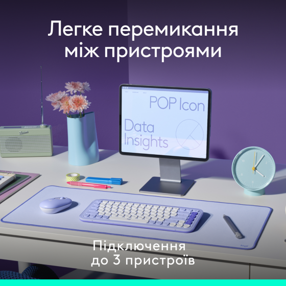 IT набір Logitech Pop Icon Combo Graphite (L920-013156) (7031714) Киев