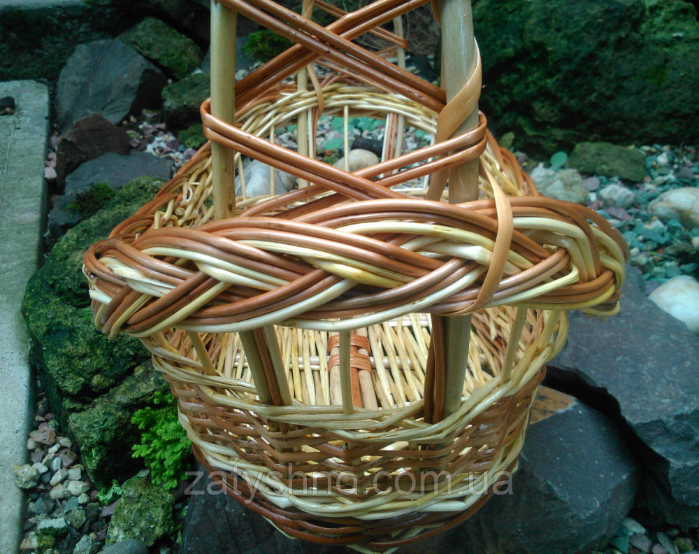 Кошик плетений для новорічних подарунків оптом Київ - фото 2