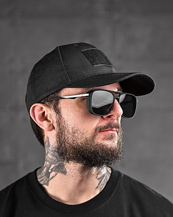 Міські сонячні окуляри minotavr total black ДЛ7027 Київ - фото 1