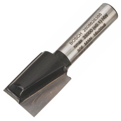 Фреза Bosch Professional пазова з двома лезами Std S8 D16 L20 (2.608.628.388) Винница - изображение 1