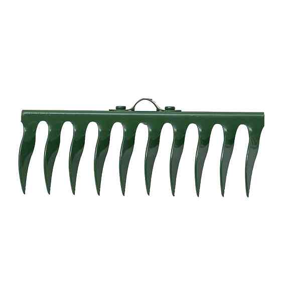 Grad Грабли садовые витые 10 зубцов 265×82мм заклепочное крепление GRAD (5051905) Коломия