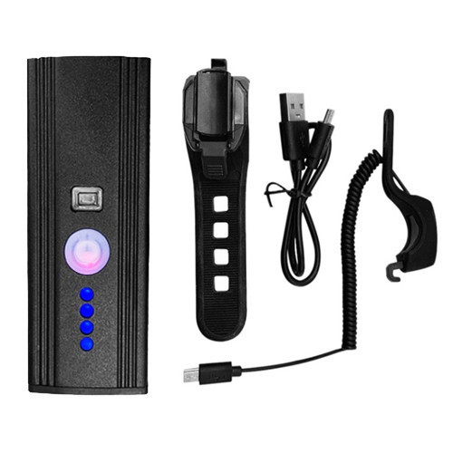 Велосипедный фонарь и велозвонок HJ-062 датчик света + выносная кнопка + microUSB + 4 режима / 3 реж Винница - изображение 4