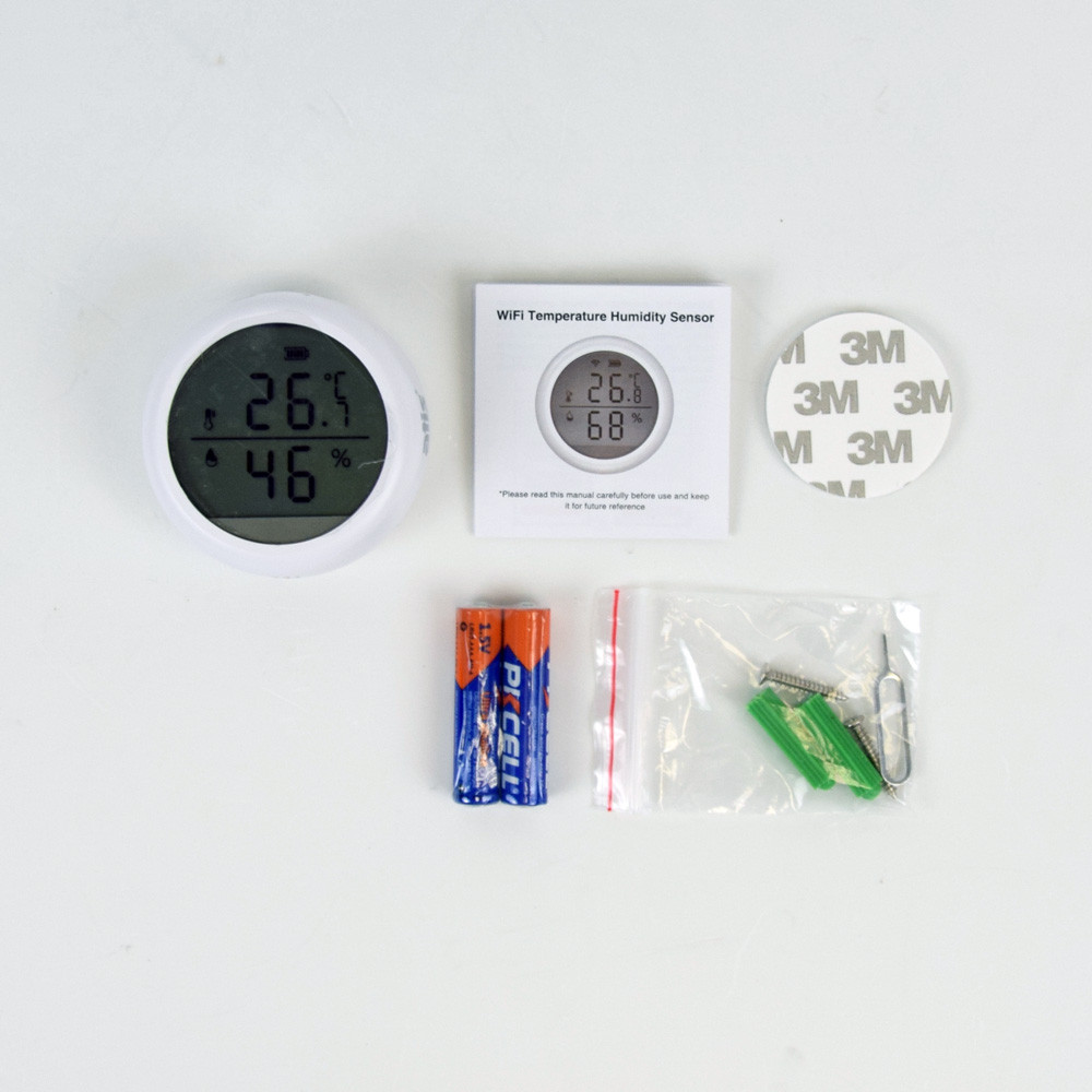 Бездротовий автономний датчик температури та вологості ATIS-600DW-T з підтримкою Tuya Smart Київ - фото 5