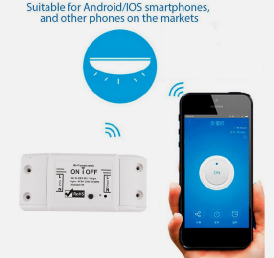 Розумне Wi-Fi реле Smart Home 10A, 4982 Дніпро