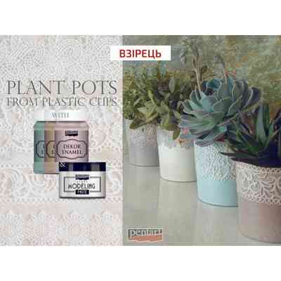 Акриловые краски Pentart Dekor Enamel глянцевая, Белая, 100 мл (5997412795677) Винница