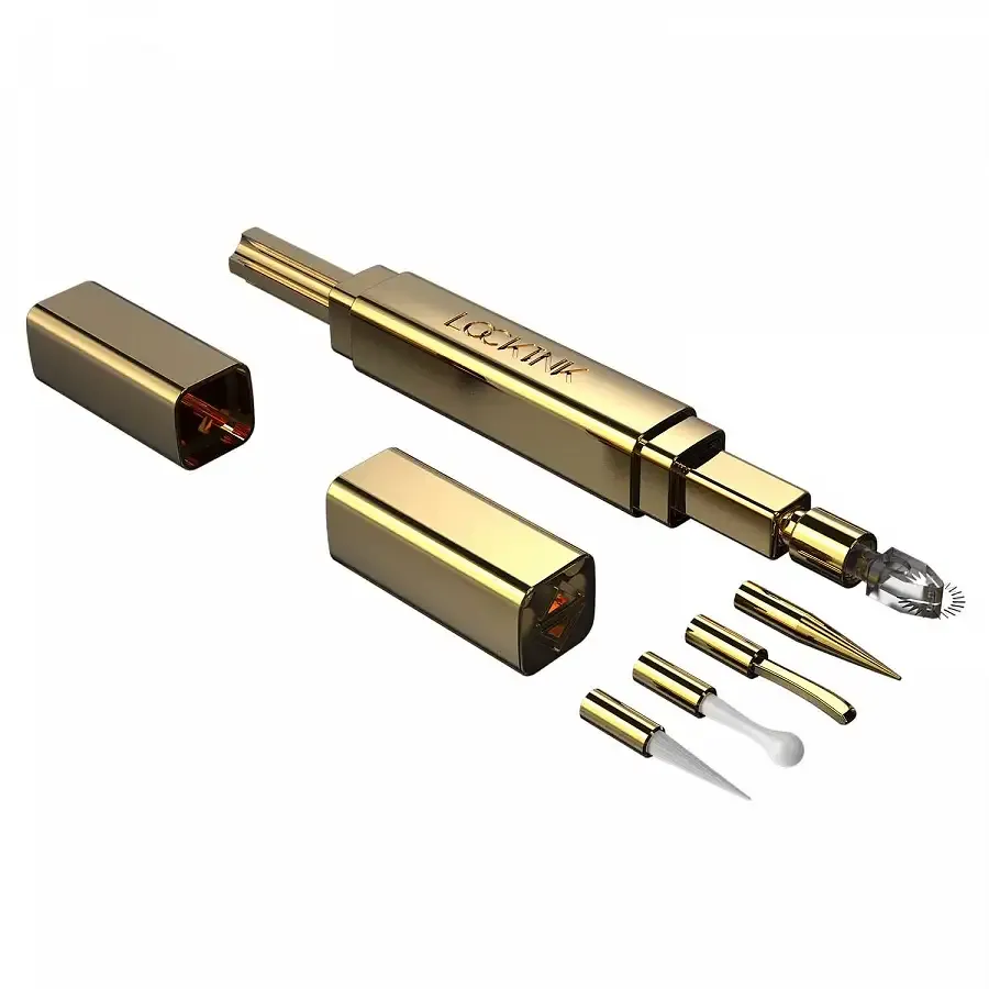 Ексклюзивний тиклер LOCKINK 5-head Flirting Tickler - Golden з п'ятьма насадками Львов - изображение 1