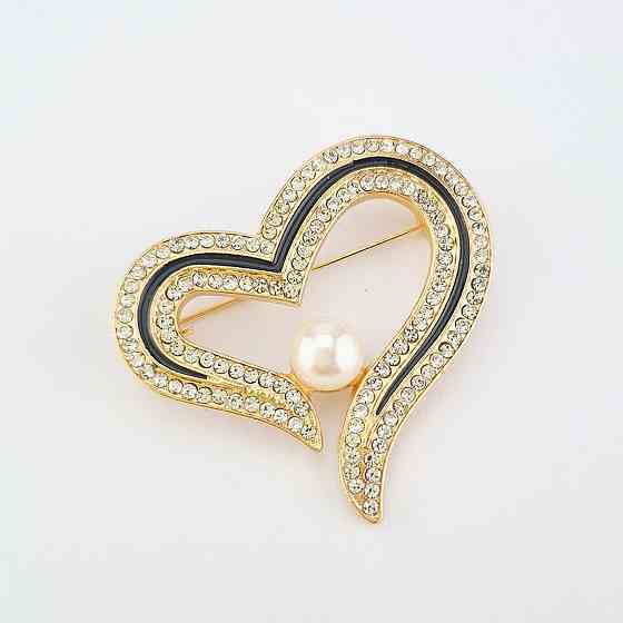 Брошка 4х4см  БР4600-8 Київ