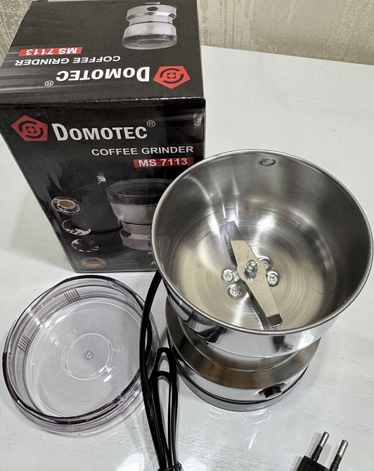 Кофемолка Domotec MS 7113 металлическая (300 W) Киев - изображение 5