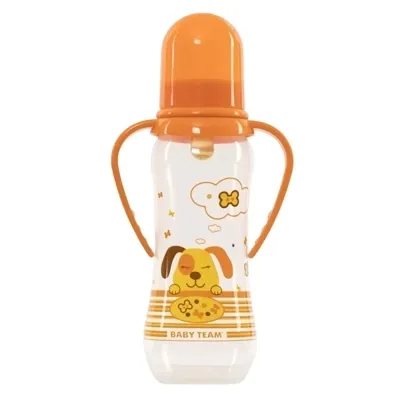 Бутылочка для кормления Baby Team С латексной соской 250 мл (4824428013116) Винница - изображение 1