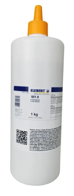 Акційна пропозиція: Клей столярний поліуретановий Kleiberit Pur 501.8, 1 кг Львів - фото 1