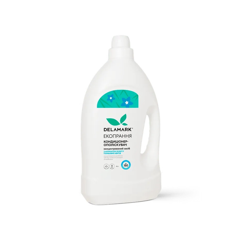 Кондиционер-ополаскиватель Букет полевых цветов DeLaMark 4 л Киев - изображение 1