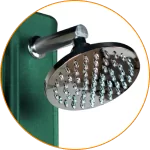 Душ солнечный Aquaviva Big Happy Five с мойкой для ног тёмно-зелёный F620/6016. 36 л Киев