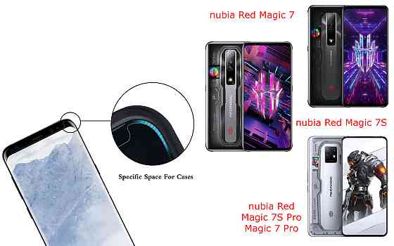 Захисне скло HyperGlass Pro для nubia Red Magic 7, Magic 7S, Magic 7S Pro, Magic 7 Pro – максимальна чутливість та захист Київ