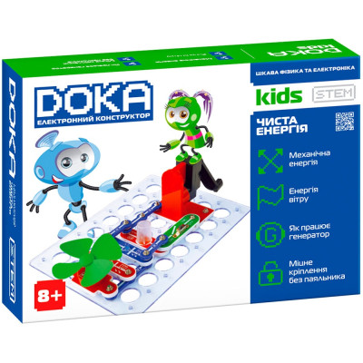 Конструктор DOKA електронний Чиста енергія (D70704) Вінниця - фото 1