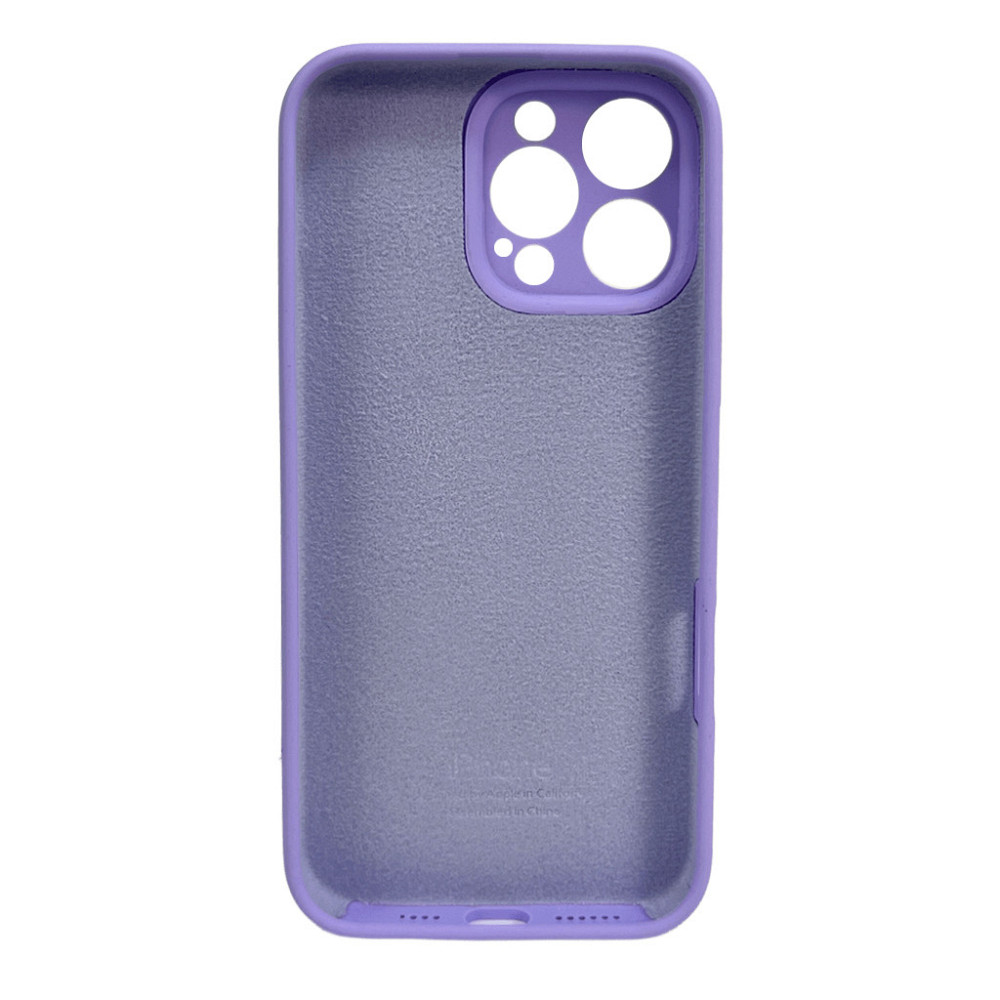 Чохол для смартфона Silicone Full Case AA Camera Protect for Apple iPhone 16 Pro 26,Elegant Purple Київ - фото 3