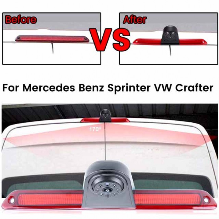 Камера заднего вида Sprinter Crafter transit AHD 720-1080 Киев - изображение 2