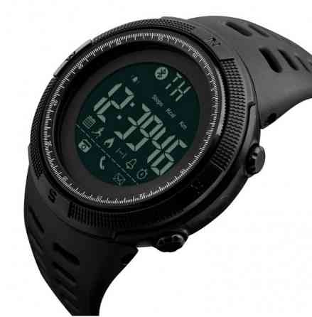 Розумний наручний годинник Skmei 1250 Smart Clever (Чорний) Вінниця
