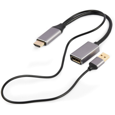 Переходник Cablexpert HDMI to DisplayPort 4K 60Hz (A-HDMIM-DPF-02) Винница - изображение 2