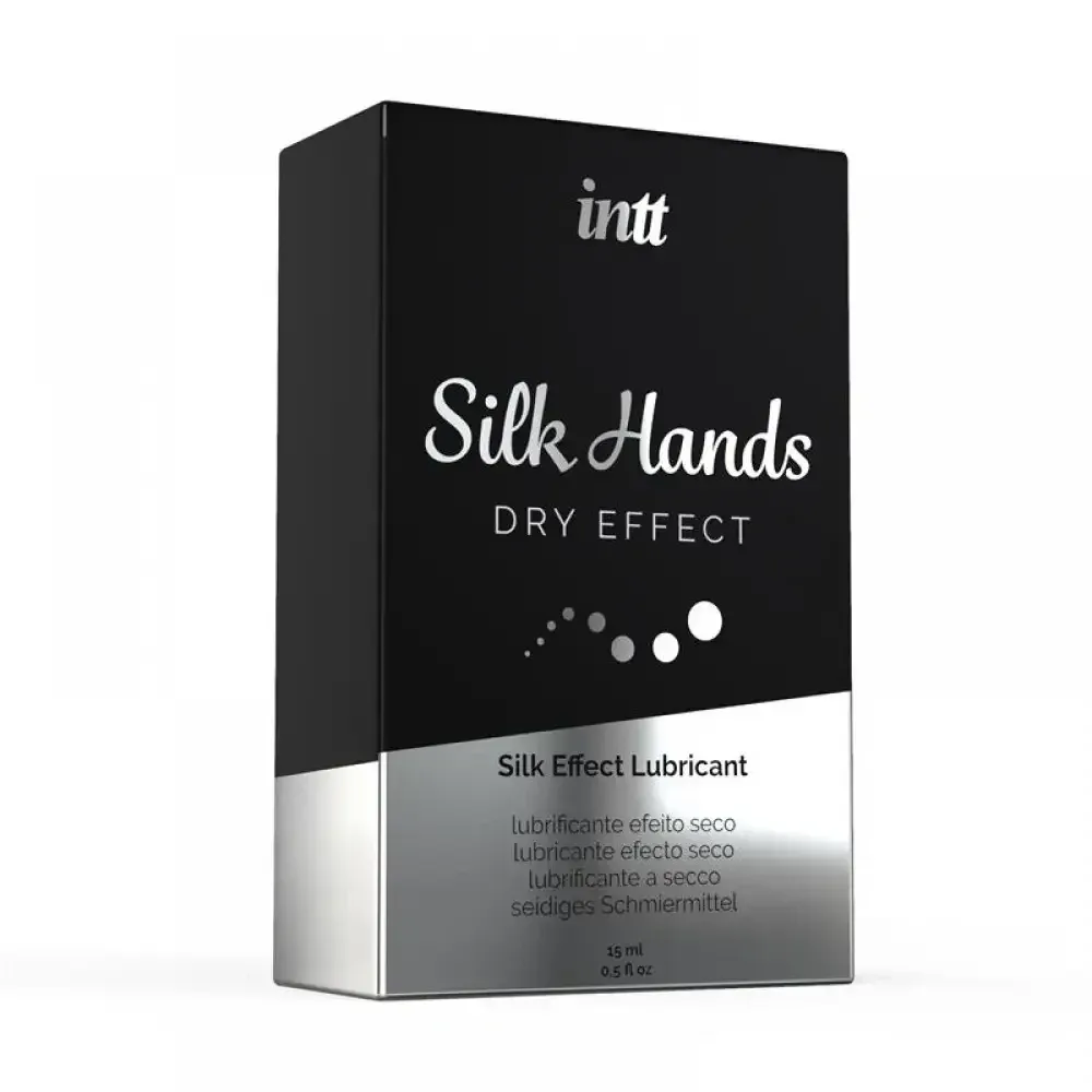 Лубрикант для мастурбации на силиконовой основеі Intt Silk Hands, 15 мл Sex Aura Киев - изображение 3