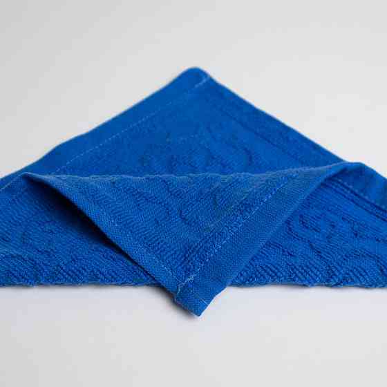 Кухонная жаккардовая салфетка GM Textile 25х25см 380 г/м2 (Синий) Сумы