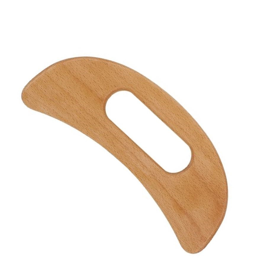 Деревянный скребок Гуаша для массажа тела и лица Reclaire cosmetics 150 г Киев - изображение 15