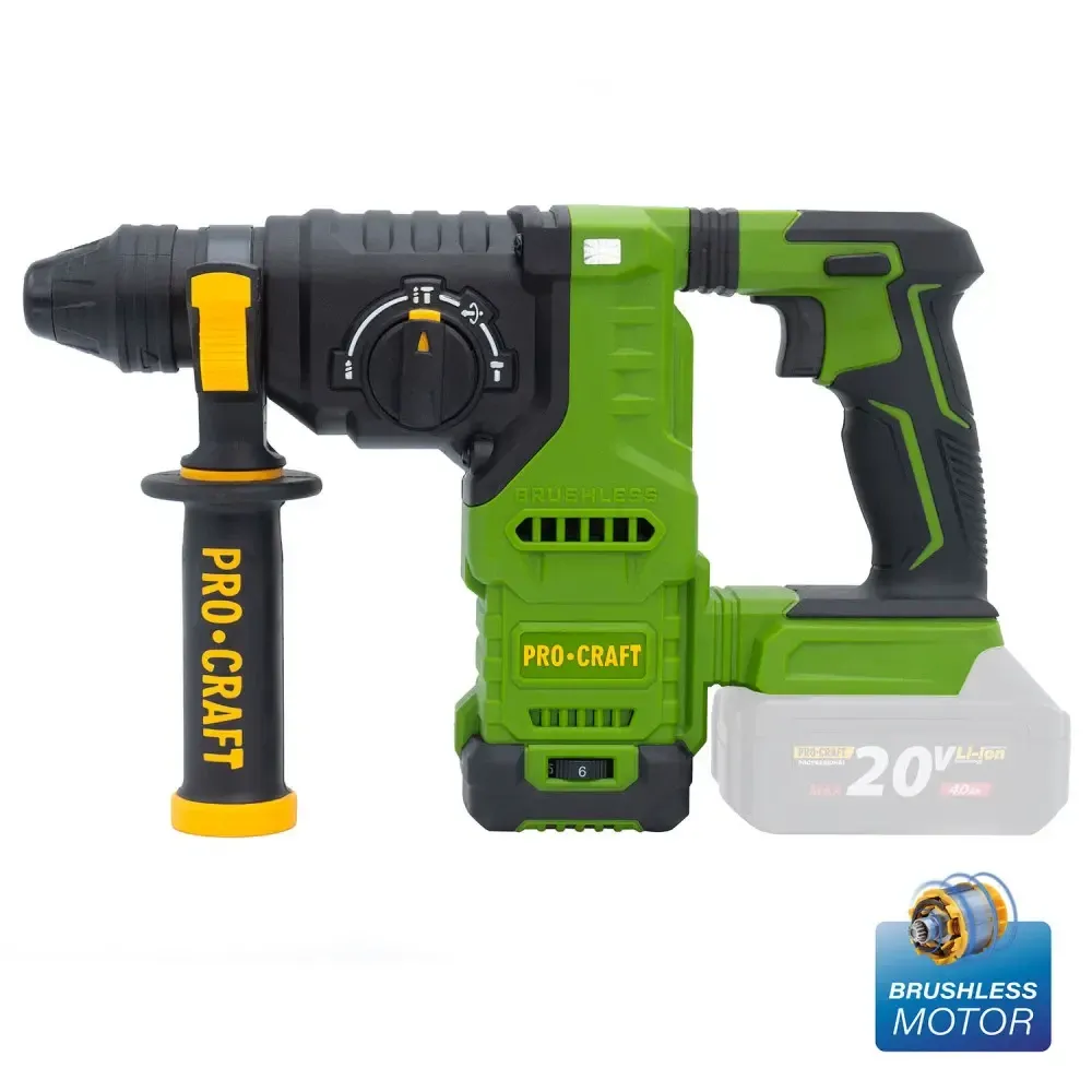 Акумуляторний перфоратор Procraft PHA30 (без АКБ та ЗП) Коломия - фото 2