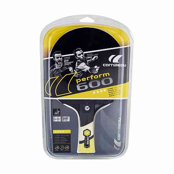 Ракетка для настольного тенниса Cornilleau PERFORM 600, черно-красная Киев