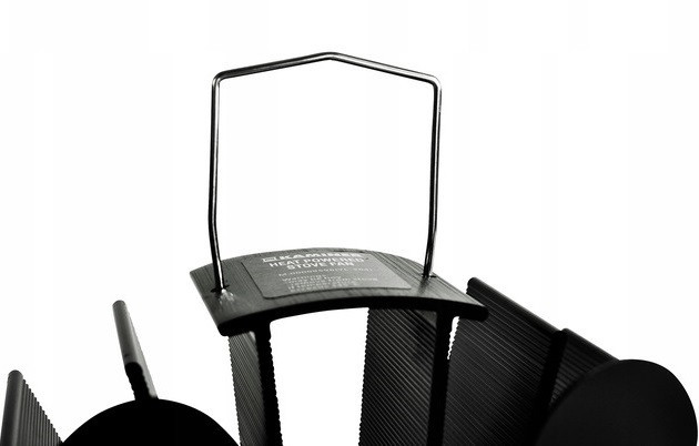 Каминный вентилятор 5-лопатевий из алюминия от 60°C до 345°C Kaminer (9596) Нововолынск - изображение 6