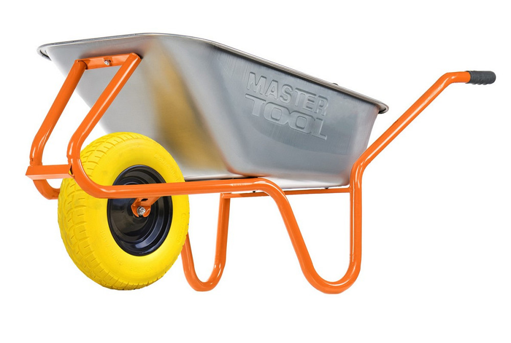 MASTERTOOL Тачка садово-будівельна MASTERTOOL REINFORCED D-2 одноколісна 100 л/180 кг колесо по Киев - изображение 2