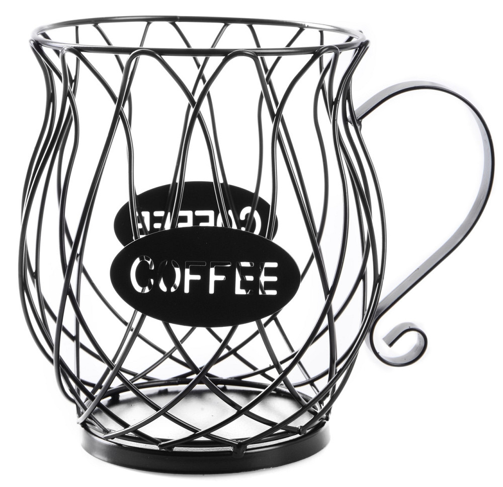 Ваза для фруктов Viva Lacy Mug Black (6983941) Киев - изображение 1