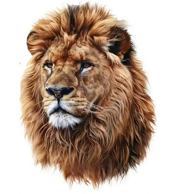 Наклейка термо для одежды Лев Киев - изображение 1