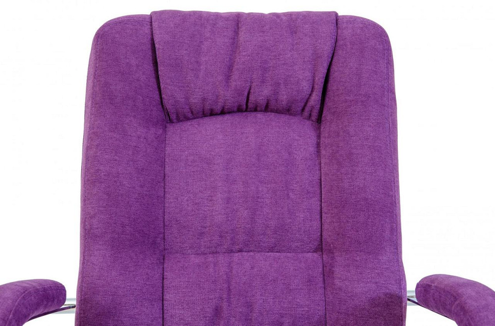 Офисное Кресло Руководителя Richman Alberto Misti Dark Violet Хром М1 Tilt Фиолетовый Киев - изображение 5