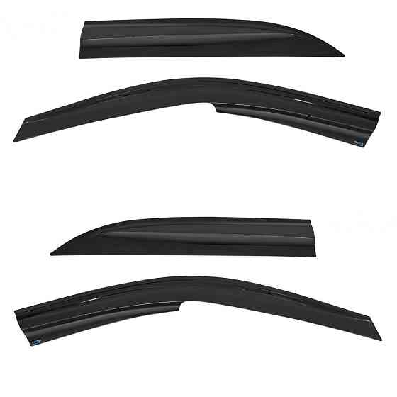 Дефлектори вікон (вітровики) Toyota Corolla 1992-1998, 4шт, SunPlex, седан, на скотчі Київ