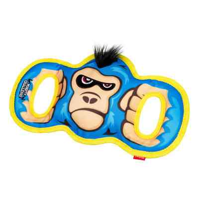 Іграшка для собак GiGwi Mighty Challenge Горила з пищалкою 34 см (2234) Вінниця