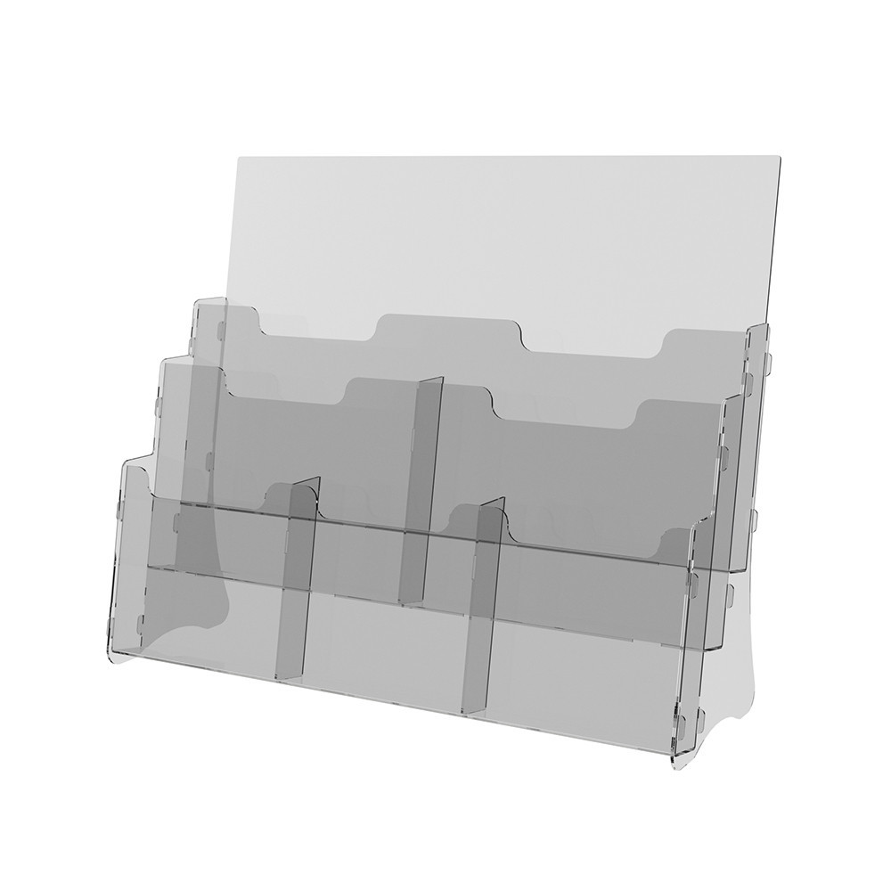 Буклетниця EKOSTAR настільна для 3 А6 2 А5 1 А4 Київ - фото 1