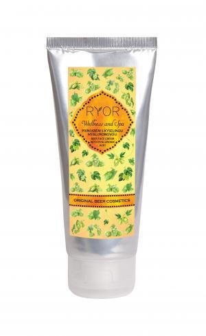 Крем з гіалуроновою кислотою для обличчя з екстрактом хмелю Hyaluronic Acid Cream With Hop Extract Ryor,100 мл Дніпро - фото 1